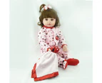 48cm Reborn Doll Reborn Baby Dolls Full Body Silicone Realistic and Cute Rebirth Dolls Doll Toys Christmas Birthday Gifts