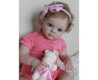 58CM Reborn Girl Tutti Reborn Doll Soft Cuddly Cloth Body Lifelike 3D Skin Paint with Genesis Paint Art Doll