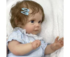 55CM Handmade High Quality Reborn Toddler Maggi Detailed Lifelike Hand-rooted Hair Collectible Art Doll Doll Toy