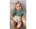 60 CM High Quality Doll Maddie Large Baby Reborn Toddler Pop Girl Doll Soft Hug Body Cute and Realistic Real Baby