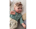50CM Soft and Full Body Silicone Reborn Maddie Toddler Girl Doll 3D Skin Tone Multiple Layers Painting Visible Veins Gift