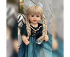 55CM Full Body Soft Silicone Vinyl Reborn Toddler Snow Girl Betty Princess Lifelike Baby Doll Christmas Gift for Grils