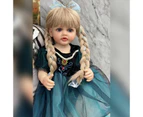 55CM Full Body Soft Silicone Vinyl Reborn Toddler Snow Girl Betty Princess Lifelike Baby Doll Christmas Gift for Grils