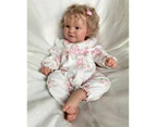 50CM Soft and Full Body Silicone Reborn Toddler Girl Doll Maddie Soft 3D Skin Multiple Layers Painting Visible Veins Gift