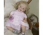 60CM Reborn Girl Reborn Toddler Princess Doll Yannik Blond Hair 3D Skin with Visible Veins High Quality Collectible Art Doll