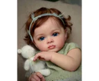 60CM Reborn Doll Tutti Toddler Girl with Genesis Paint High Quality 3D Skin Multiple Layers Painting Visible Vein Birthday Gift