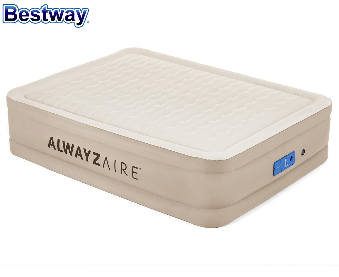 Bestway Queen AlwayzAire Fortech Air Bed w/ Built-in Comfort Pump & USB Port | Www.catch.co.nz