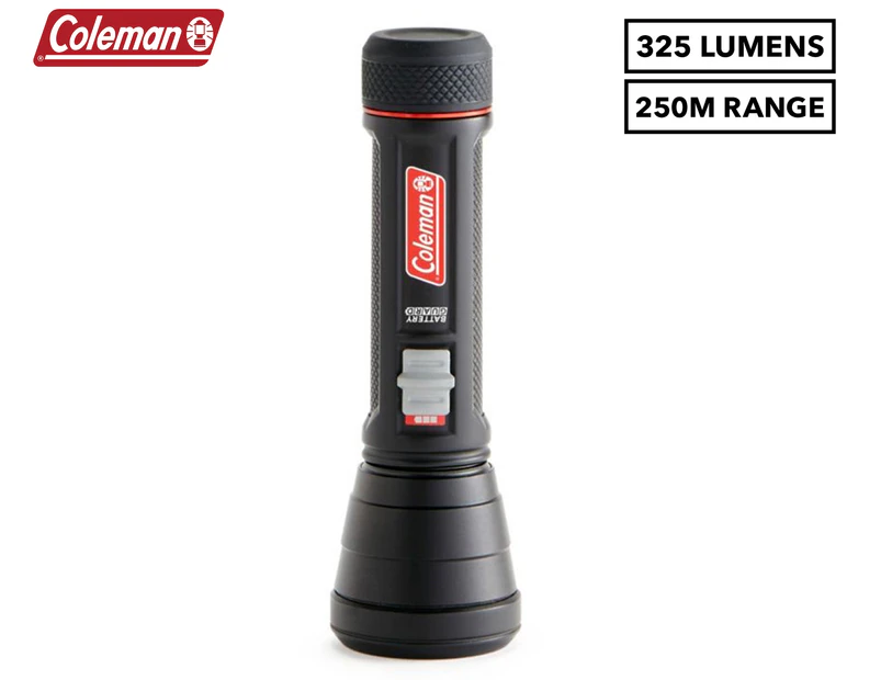 Coleman 250m LED BatteryGuard Flashlight /  Torch