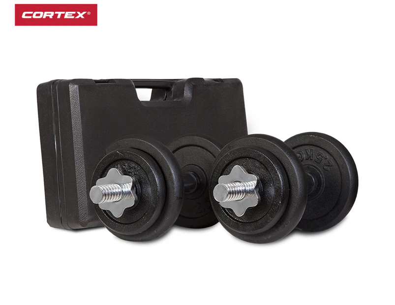 Cortex 20kg Dumbbell Set with Case