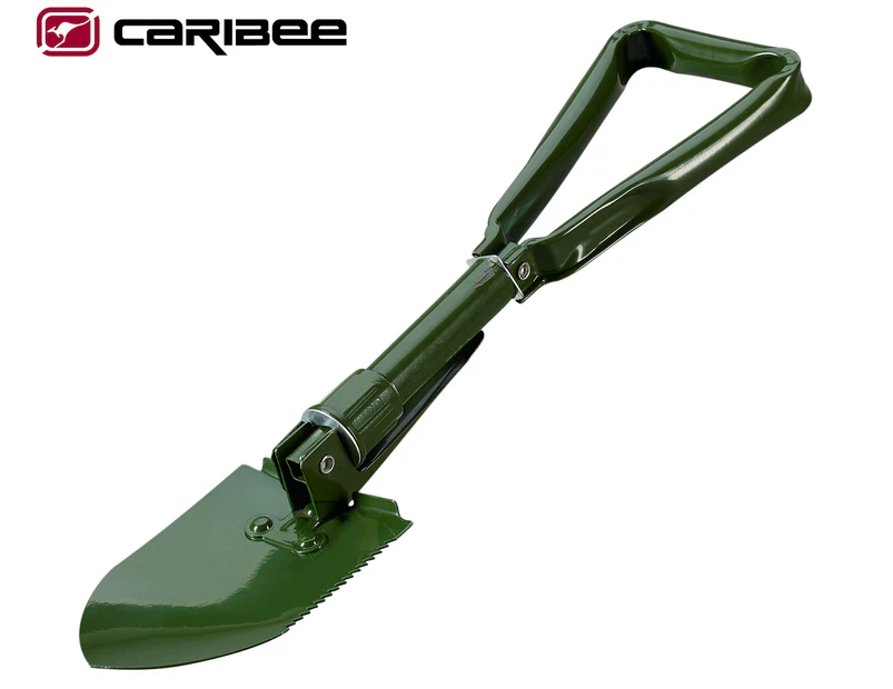 Caribee Foldable Camp Shovel - Green