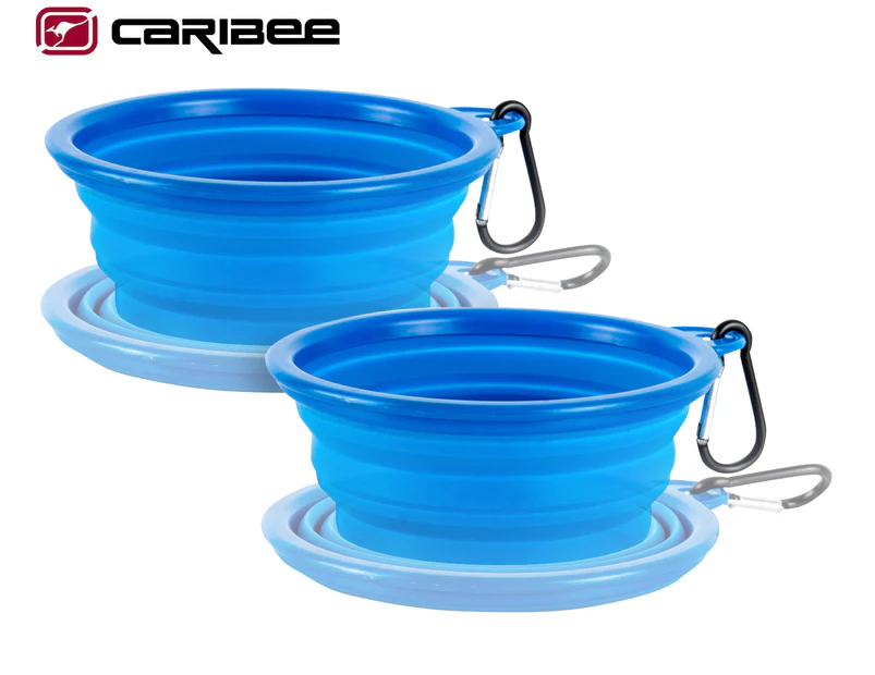 Caribee 0.4L Folding Bowl - Blue