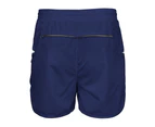 Spiro Mens Sports Micro-Lite Running Shorts (Navy/White) - RW1477