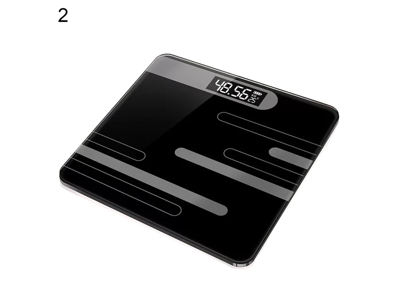 Bathroom Scale Smart Digital LCD Display Easy to Read Body Weight Measurements Scale for Home-2