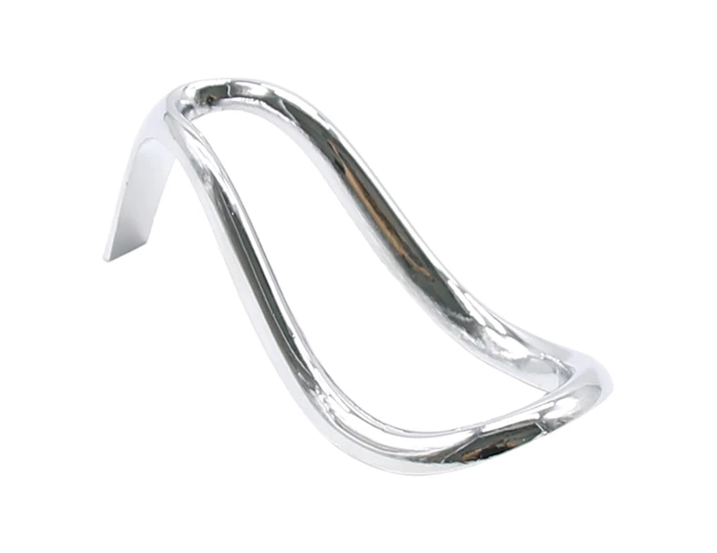 Pipe Rack Exquisite Anti-Rust Stainless Steel Shoe Style Tobacco Pipe Stand for Office-Silver