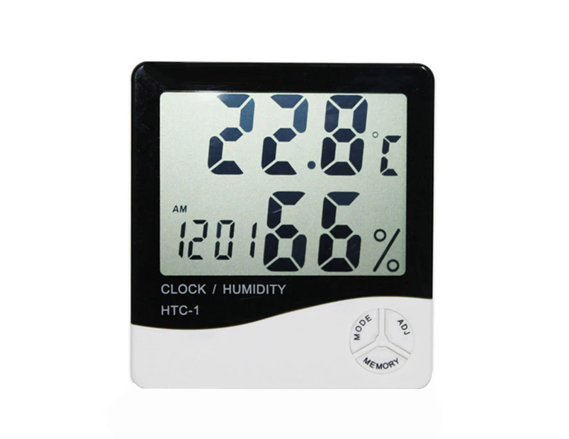 Outdoor Indoor Digital Display Electronic Temperature Humidity Thermometer Meter