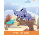 Beach Squirt Toy Pressing Type Interactive Toy Lightweight Cartoon Crocodile Water Squirters Toy for Beach
