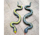 Inflatable Simulation Wild Python Snake Kids Children Prank Toy Party Game Prop