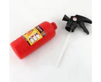 Kids Pull-Type Fire Extinguisher Water Gun Cap Firefighting Suit Beach Play Toys