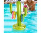 Pool Interactive Toy Creative Elastic Lovely Inflatable Cactus Toy for Party
