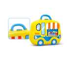 Pretend Play Toy Bus Shape Practical Ability Plastic Beauty Accessories Pretend Play Toy for Parents