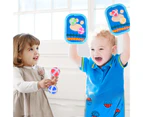 Sticky Balls Target Dart Board Set Parent Child Game Interactive Toy Kids Gift-Red B