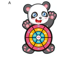 Sticky Cartoon Animal Target Balls Dart Board Parent Kids Interaction Game Toy-F