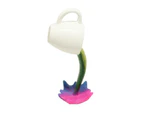 Floating Pouring Liquid Coffee Mug Cup Design Resin Model Miniature Home Decor-Multicolor