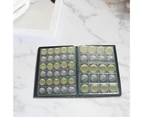 250 Grids Coins Collection Book Protective Minimalist Vintage Currency Protection Album for Home