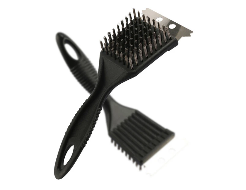 Metal BBQ Barbecue Grill Cleaning Brush Oven Scraper Steel Wire Cleaner Tool
