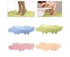 Cute Cartoon Crocodile Bath Shower Mat Children Suction Cup Non-Slip Tub Pad-Green
