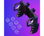 3-in-1 Mobile Game Controller, Four Finger Shortcut Mobile Gaming Trigger For PUBG Gaming Grip Game Free Fire