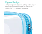 Clear Toiletry Bag Transparent Makeup Bags Set Waterproof Wash Bag