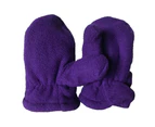 Autumn Winter Toddler Magic Tape Warm Mitten Baby Boys Girls Faux Fleece Gloves-XL Style1