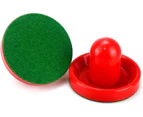 Home Standard Air Hockey Paddles and Pucks, Small Size, Great Goal Handles Pushers Replacement Accessories