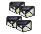 Outdoor Solar Lights 4 Pack Lighting Angle Upgrade Solar Wall Light