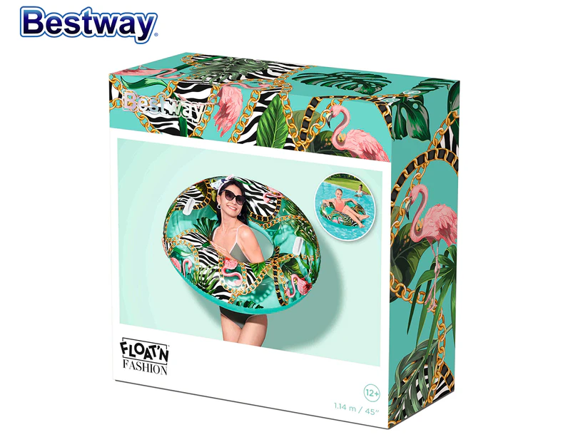 Bestway Floral Fantasy Swim Ring Pool Float