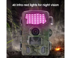 1 Set Infrared Camera Support WiFi Connection HD-compatible Ultra-Long Standby Time Waterproof Outdoor Wild Night Vision Scouting Camera for Sports