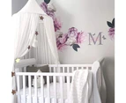 240cm Kids Children Bedroom Bed Curtain Canopy Hanging Summer Mosquito Net Decor-White