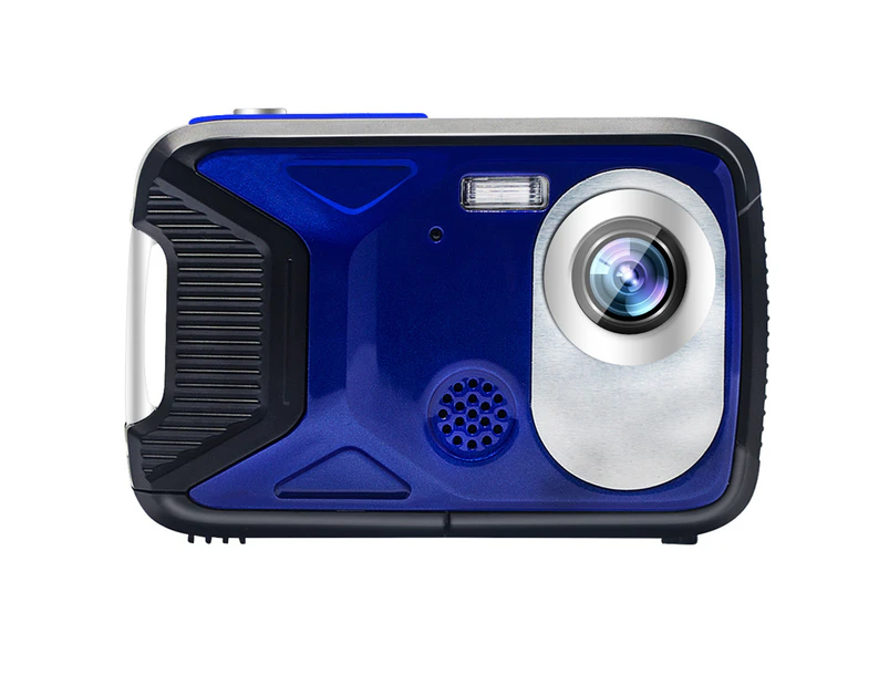 1 Set Camera Optical Zoom Water Proof HD-compatible Support TF Card Boys Girls Outdoor Digital Camera for Photograph - Blue