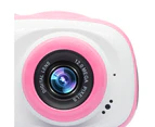 1 Set Children Camera HD-compatible Timing Pocket Design Cartoon Handheld Digital Camera for Taking Photos - Pink