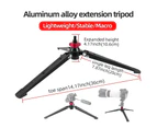 DSLR Camera Tripod Steady Universal Non-slip Black Action Camera Handheld Gimbal Stabilizer for Photography
