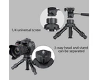 Camera Tripod 360 Degree Adjustable Anti-skid Foldable DSLR Camera Handheld Selfie Tripod for Photography