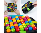 Rainbow Ball Elimination Game Rainbow Puzzle Magic Chess Toy Set for Kids Fun Family Table Board Game