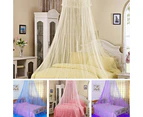 Elegant Lace Insect Bed Canopy Netting Curtain Round Dome Mosquito Net Bedding-Green