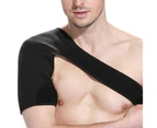 Shoulder bandage shoulder joint bandage support bandage sports bandage shoulder protection, adjustable, right shoulder