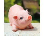 Animal Garden Gnomes Statue Cute Pig Funny Outdoor Sculpture Resin Lawn Ornaments Décor Indoor Outdoor Figurines for Garden and House
