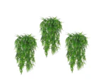 Artificial Hanging Plants,Plastic Artificial Green Plants