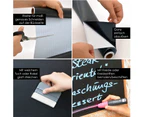 Chalkboard film black 200 cm roll - self-adhesive - 45 cm wide