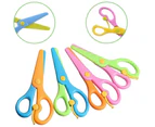 Preschool Training Scissors,4Pcs Children Safety Scissors Pre-School Training Scissors