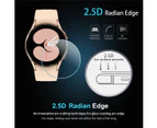 4-Pack Tempered Glass for Samsung Galaxy Watch 4(40mm)Screen Protector